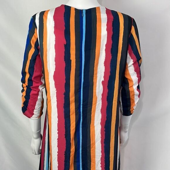 Multicolored Striped Midi M. Miranda Dress - Picture 6 of 9